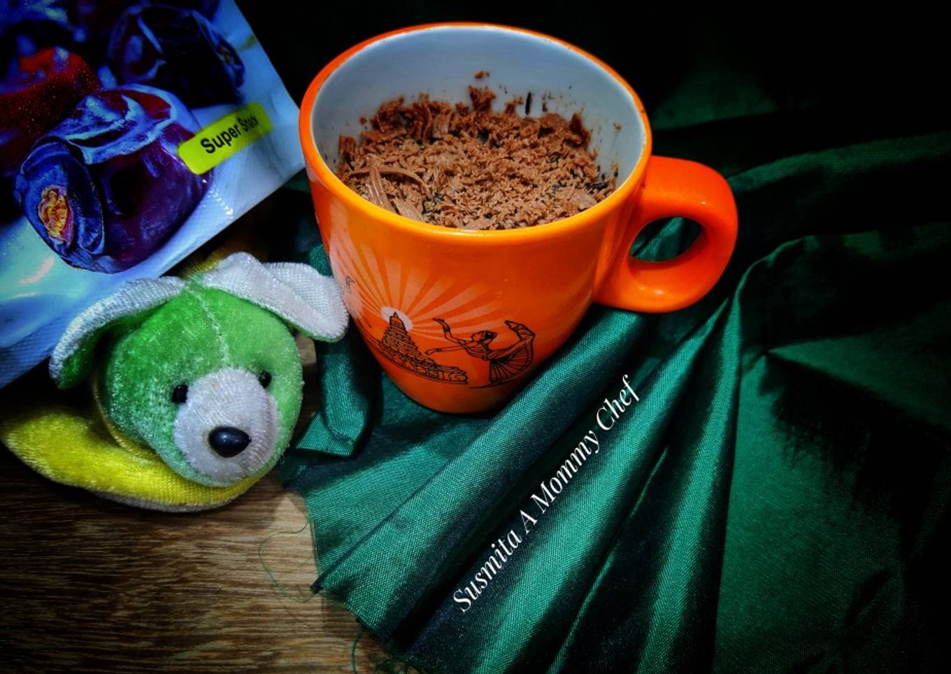 Dates chocolate mug cake