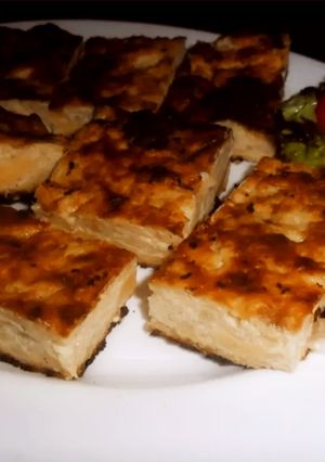 Una foto de Sopa paraguaya tradicional