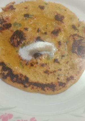 A picture of Flak seeds veg chilla.