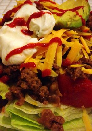A picture of Taco Salad.