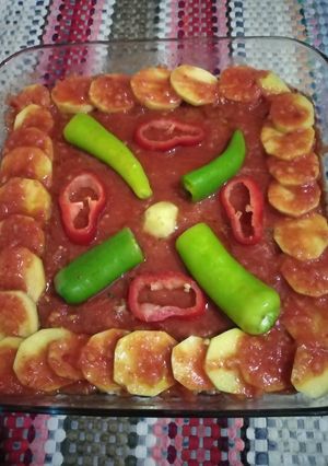 صورة لوصفة كباب بالفرن