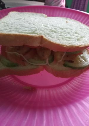 Foto resep Senwich filet ikan