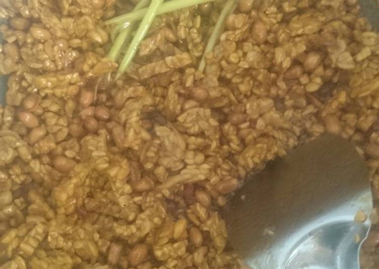 Cara Gampang Menyiapkan Kering tempe kacang asem manis simple #siapramadan, Maknyuss