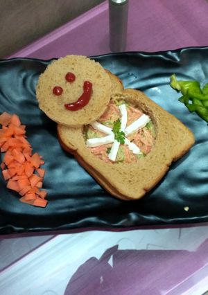 हेल्थी सैंडविच रेसिपी मुख्य फोटो