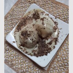 Choco coffee ice cream A picture of Choco coffee ice cream.