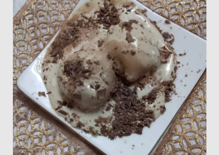 Choco coffee ice cream