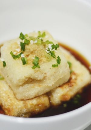 รูปของ Agedashi Tofu (เต้าหู้ทอด ซุปดาชิ)