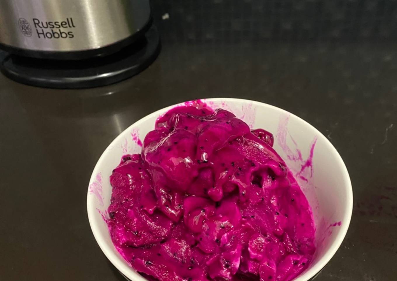 Sorbet buah naga