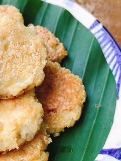 Hình của món Chả cốm chay.