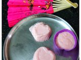 முட்டை இல்லாத ரோஸ் புட்டிங்(heart shape eggless pudding recipe in tamil)