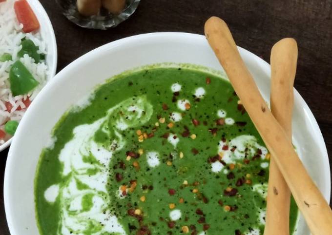 Creamy Spinach And Broccoli Soup Recipe By Pranami Davda Cookpad 6591