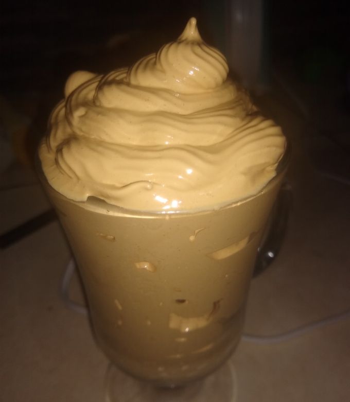 Una foto de Crema de café con 3 ingredientes