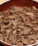 Iscas de Carne Aceboladas