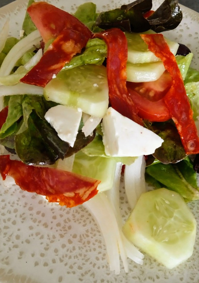 Una foto de Ensalada de pamplonica