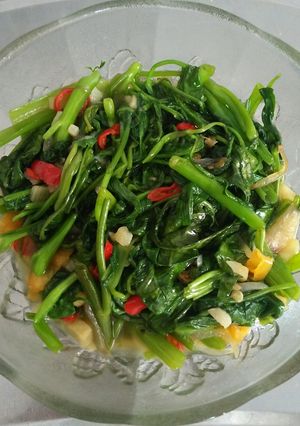 Foto resep Tumis kangkung cabut