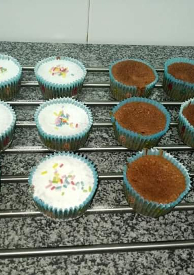 Una foto de Cupcakes de vainilla