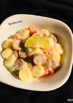 A picture of Potato salad🥗.