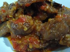 Foto resep Dendeng balado daging sengkel no ribet