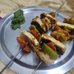 A picture of Vegetable barbeque.