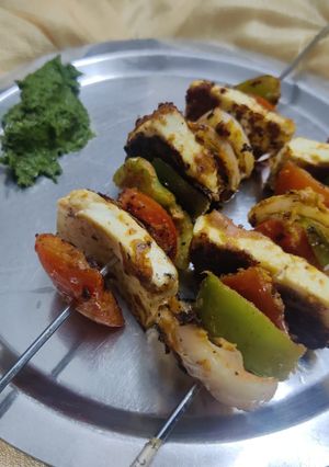 A picture of Vegetable barbeque.