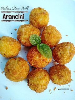 Foto resep 135. Arancini Nasi Sisa Kemarin (Italian Rice Ball)