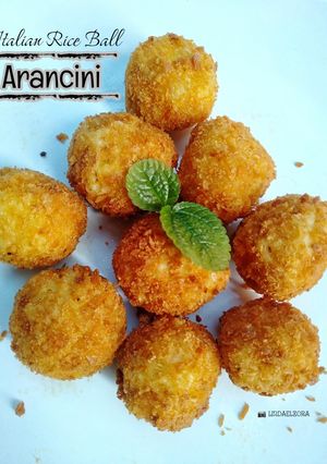 Foto resep 135. Arancini Nasi Sisa Kemarin (Italian Rice Ball)