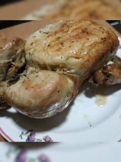 Una foto de Pollo asado tipo a l'ast