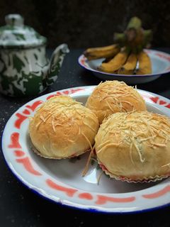 Foto resep Roti Isi Pisang Cokelat Keju