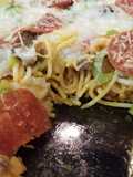 Pizza Spaghetti Casserole