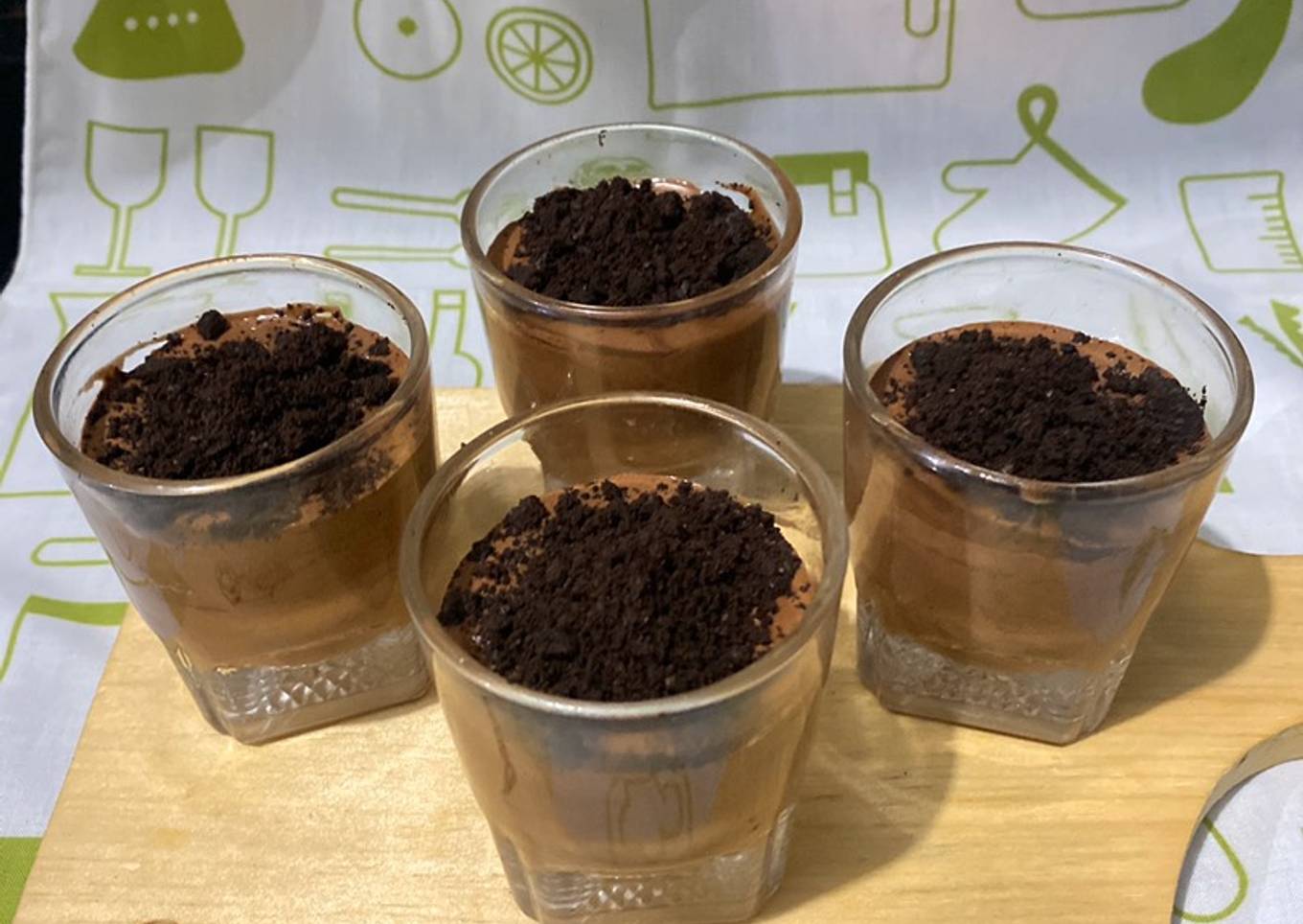 Bagaimana Menyiapkan Ice cream choco oreo, Lezat