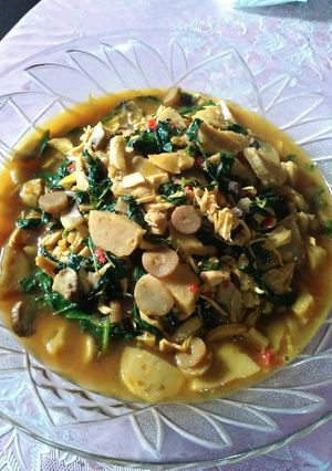 Foto resep Ayam jamur bakso kemangi
