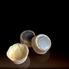 A picture of Cookies and Cream Cheesecake Cupcakes.