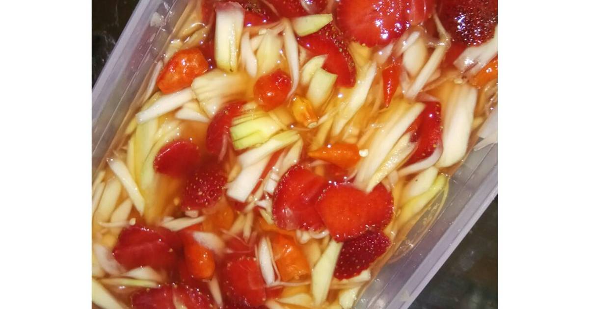 156 resep  manisan strawberry enak dan sederhana Cookpad