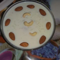Rice kheer A picture of Rice kheer.