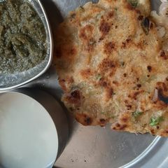 Suji ki Roti/Semilona Chapti A picture of Suji ki Roti/Semilona Chapti.