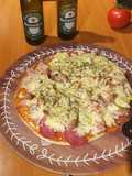 Pizza 🍕 con masa lista 😅