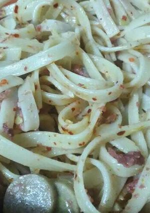 Foto resep Fettucini boncabe level30
