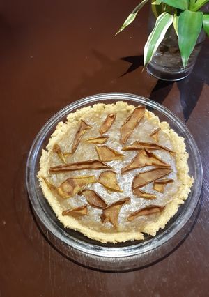 Una foto de Pie de pera