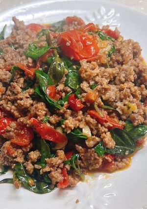 泰式打拋牛 的食譜成品照片