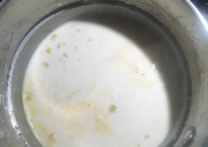 Recipe of Super Quick Homemade Cream of corn soup