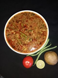 आलू बीन्स मसाला सब्जी (Aloo Beans Masala Sabji recipe in Hindi) रेसिपी मुख्य फोटो