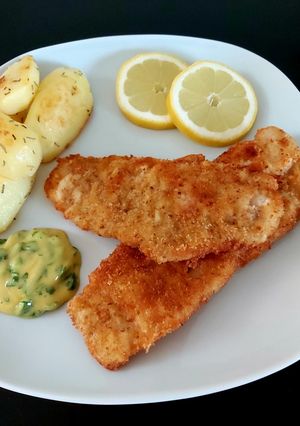 O poză a rețetei Pește pane🐟.