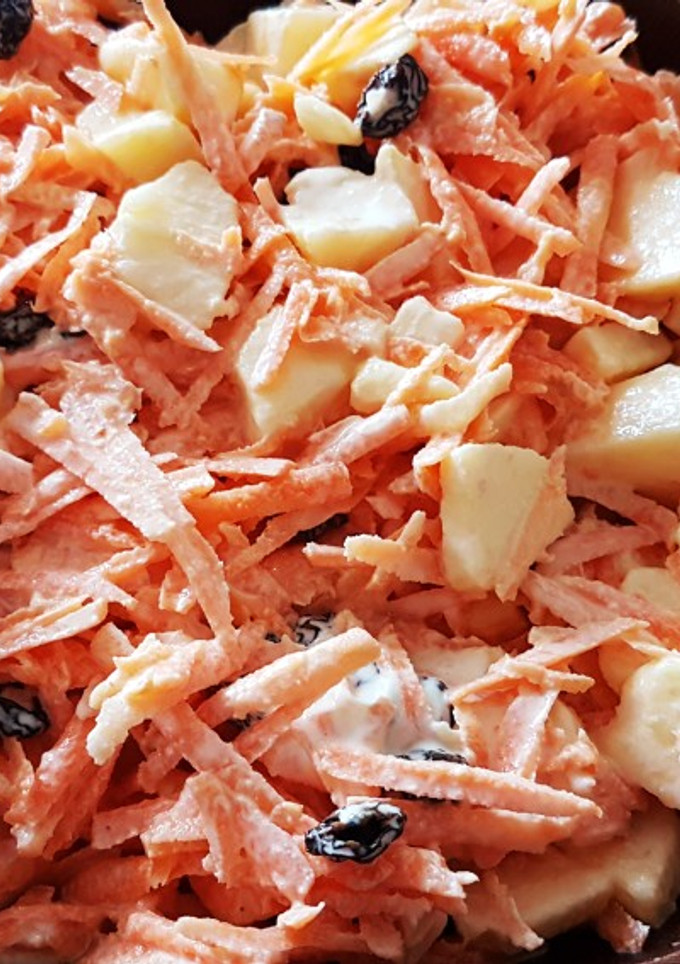 Una foto de Ensalada de zanahoria