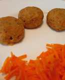 Polpette di carne e verdure grigliate