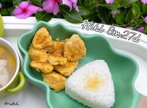 Hình của món GÀ POPCORN !! CHO BÉ ĂN DẶM 8M+.