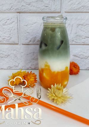 عکسی از دستور لاته ماچا انبه