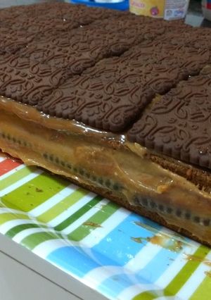 Una foto de Chocotorta