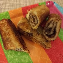 Nutella French toast A picture of Nutella French toast.