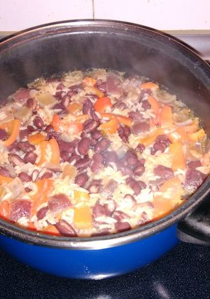 Foto principal de Rice & beans o arroz con frijoles a mi estilo