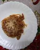 Pasta a la boloñesa